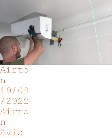 branchement clim airton